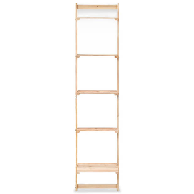 vidaXL Wandrek ladder 41,5x30x176 cm cederhout
