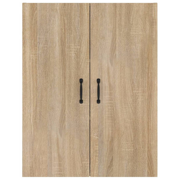 vidaXL Hangkast 69,5x34x90 cm bewerkt hout sonoma eikenkleurig