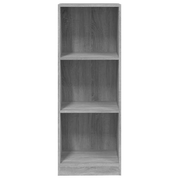 vidaXL Boekenkast 40x24x109 cm bewerkt hout grijs sonoma eikenkleurig