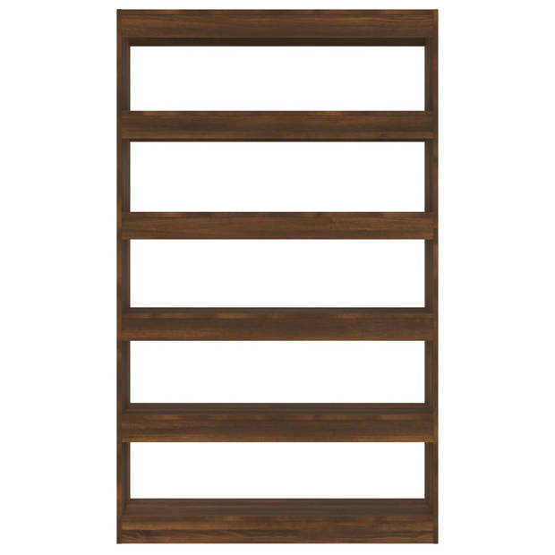 The Living Store Boekenkast Classic - Hout - 100 x 30 x 166 cm - Bruineiken