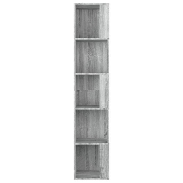 The Living Store Hoekkast - Classic - Opbergkast - 33x33x164.5 cm - Duurzaam materiaal - Stevige structuur - Ruime