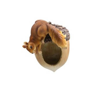 SID - Eekhoorn wand voedersschaal h18cm