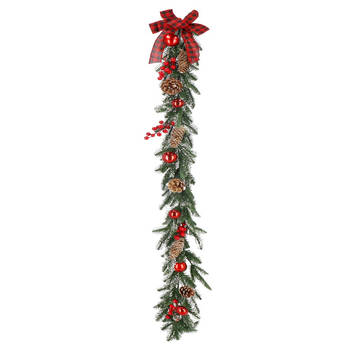 Guirlande Kerstslinger Deluxe 150 cm Groentinten