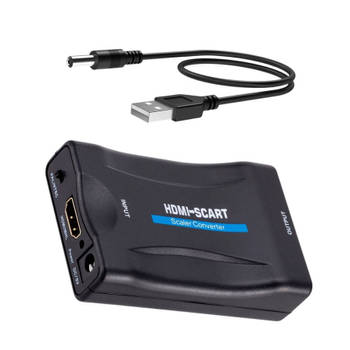 Basey HDMI Naar Scart Converter Adapter Kabel HD HDMI Naar Scart Omvormer 1080p