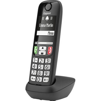 Gigaset A735 draadloze telefoon voor senioren - verlichte toetsen - zwart