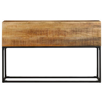 The Living Store Consoletafel - Hout - 120 x 30 x 75 cm - Bruin