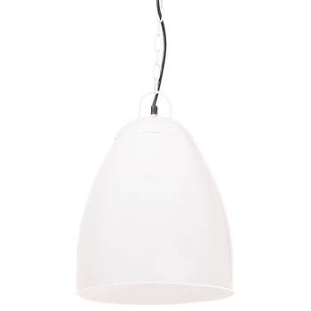 The Living Store Hanglamp - Industrieel - 32 cm - Wit