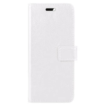 Basey OnePlus Nord 3 Hoesje Bookcase Hoes Flip Case Book Cover - OnePlus Nord 3 Hoes Book Case Hoesje - Wit