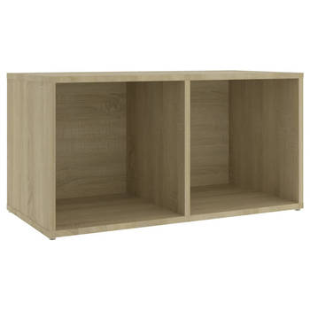 The Living Store Televisiekast - Sonoma eiken - 72 x 35 x 36.5 cm - 2 vakken