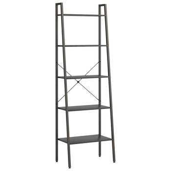 The Living Store Opbergrek - 56 x 35 x 174 cm - Sterke stalen constructie - Brede toepassing