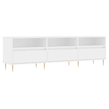 The Living Store TV-meubel - TV-kast - 150 x 30 x 44.5 cm - wit