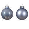 Decoris - Kerstbal glas d5 cm mblw ass 12st kerst