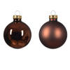 Decoris - Kerstbal glas d5 cm esprss ass 12st kerst