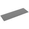 The Living Store Tapijtloper - Grijs - 60 x 180 cm - Zacht en absorberend materiaal