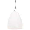 The Living Store Hanglamp - Industrieel - 32 cm - Wit