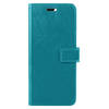 Basey Apple iPhone 15 Pro Max Hoesje Book Case Kunstleer Cover Hoes - Turquoise
