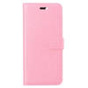 Basey Apple iPhone 15 Hoesje Book Case Kunstleer Cover Hoes - Lichtroze