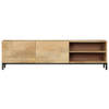 The Living Store TV-kast Antieke Stijl - 145x30x41 cm - Massief mangohout