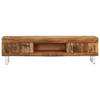 The Living Store TV-meubel Retro - Hout - 140x30x40 cm - Massief gerecycled hout - 2 deuren - The Living Store