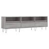 The Living Store TV-meubel - naam - TV-meubel - 150x30x44.5 cm - Grijs sonoma eiken