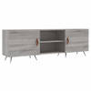 The Living Store TV-meubel - Sonoma Eiken - 150 x 30 x 50 cm - Bewerkt hout en ijzer