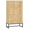 The Living Store Hoge kast 70x35x125 cm bewerkt hout - Kast