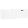 The Living Store Wandkast - Wandgemonteerd - 100 x 36.5 x 35 cm - Wit