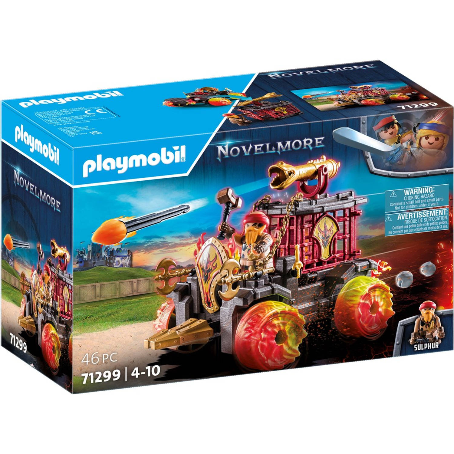 PlaymobilÂ® Novelmore 71299 Burnham raider vuurgevechtenwagen