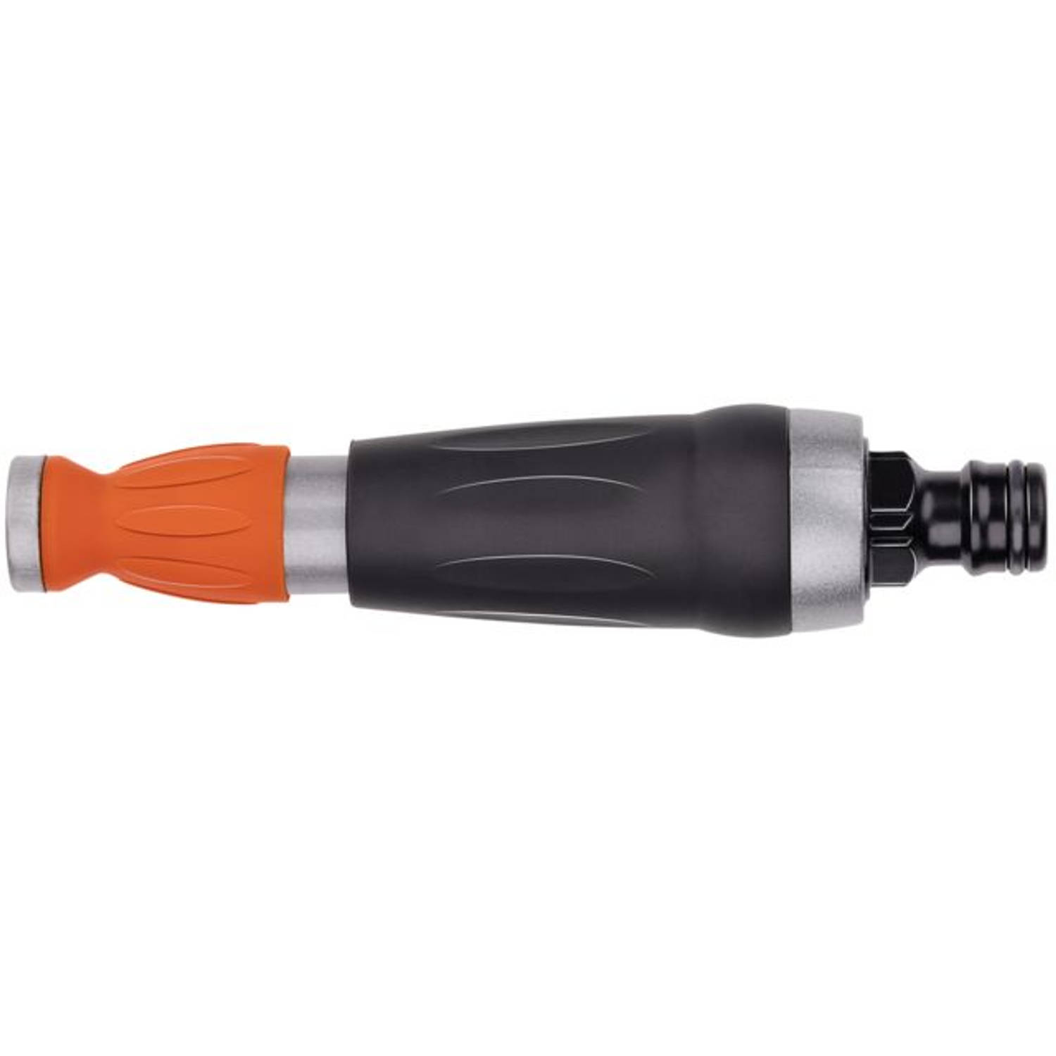 BLACK+DECKER Aanpasbare Sproeikop Spuitpistool voor Tuinslang Aanpasbare Waterstroom Oranje-Zwart