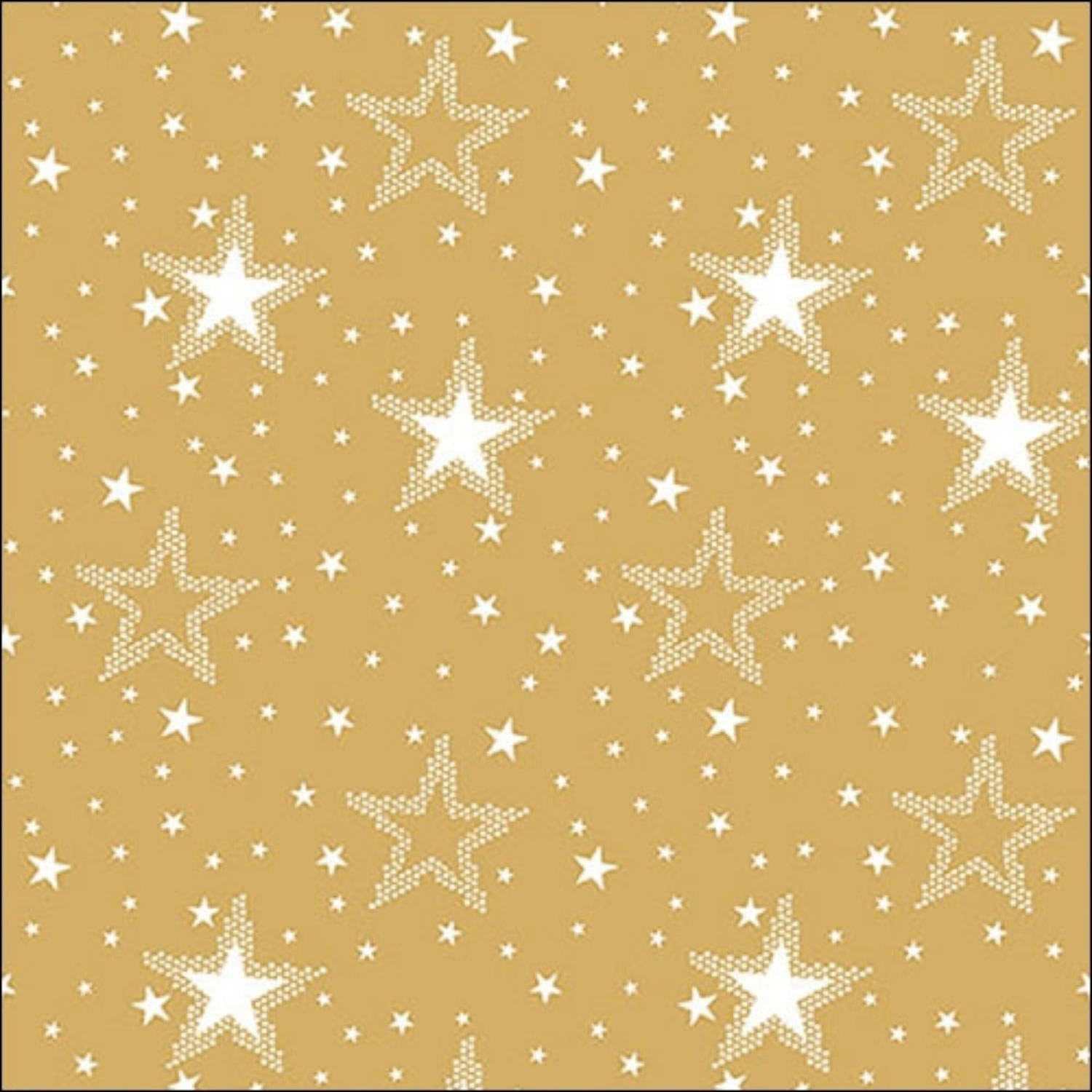 Ambiente - Servetten (20 stuks) - Night Sky White/Gold