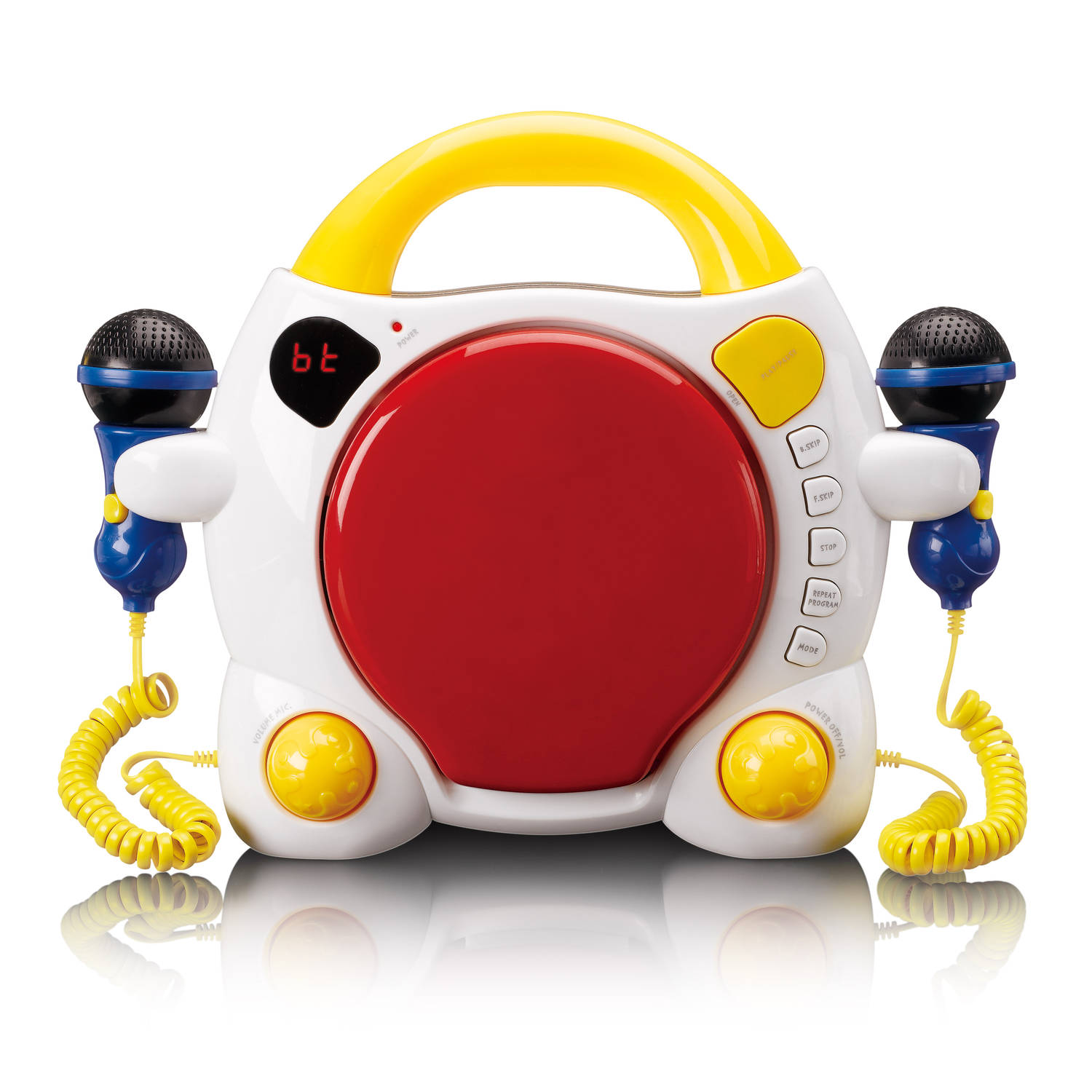 Lenco KCD-011KIDS - Draagbare Karaoke CD-speler met Bluetooth voor kinderen