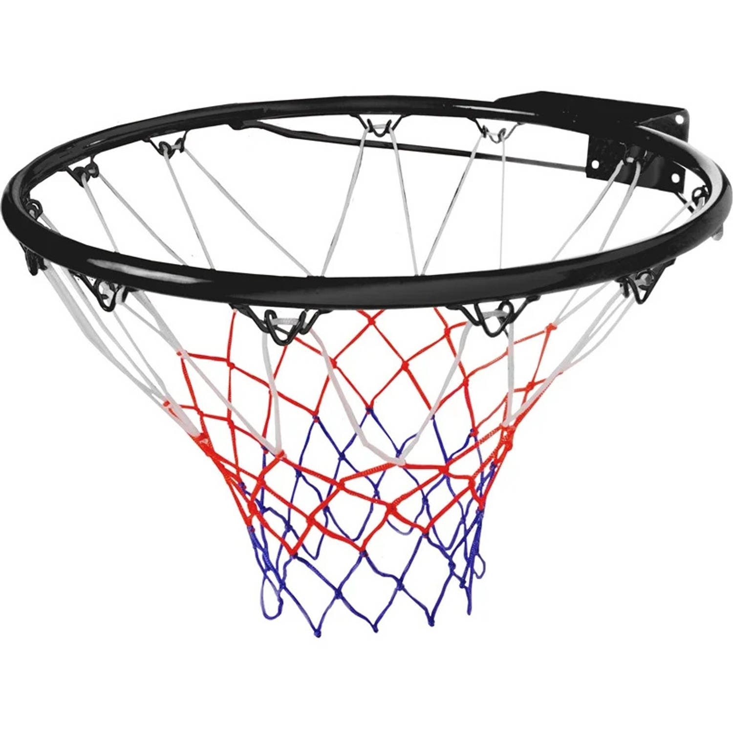 Angel Sports Basketbalring met net 46 cm zwart