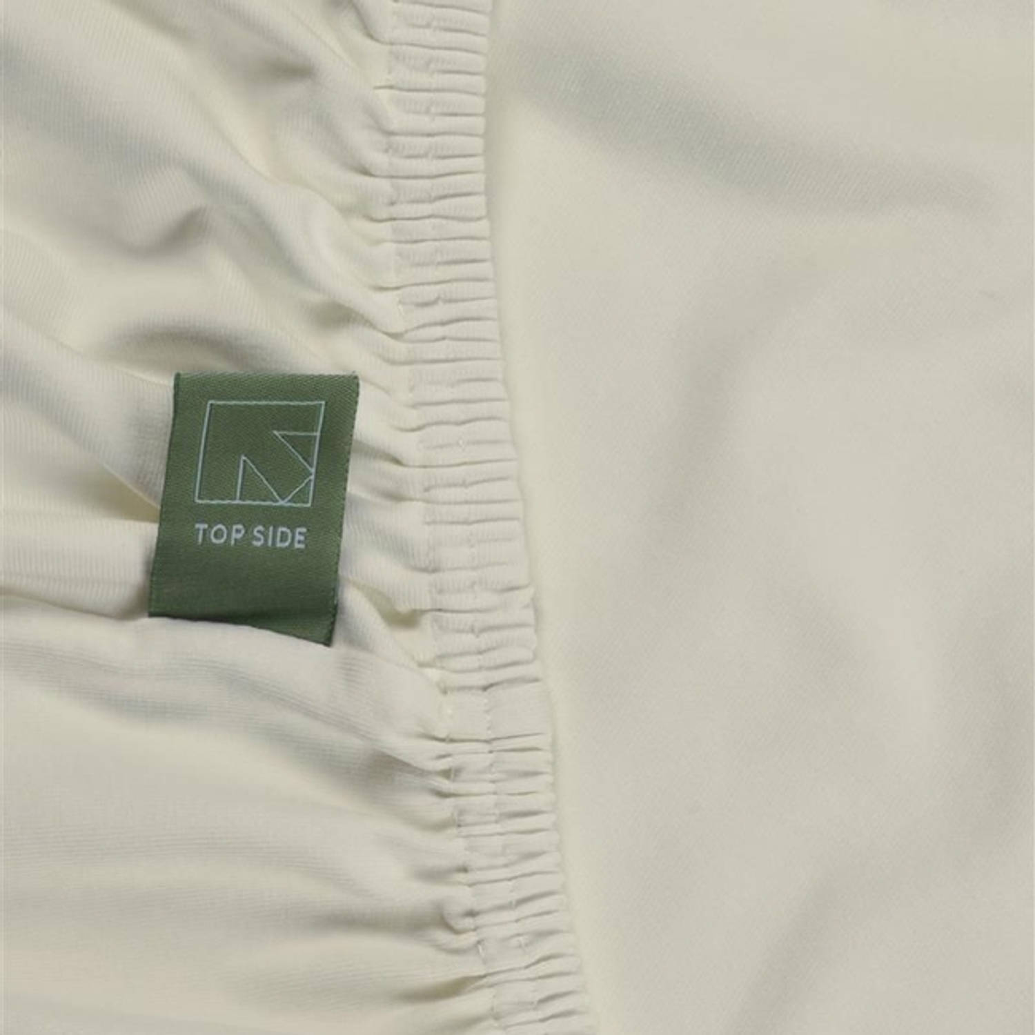 Beddinghouse Dutch Design Jersey Stretch Hoeslaken Off-white-Twijfelaar (120x200-220 cm)