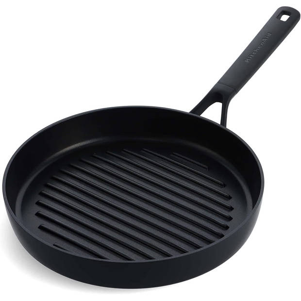 KitchenAid Grillpan Classic Forged - ø 28 cm - keramische anti-aanbaklaag