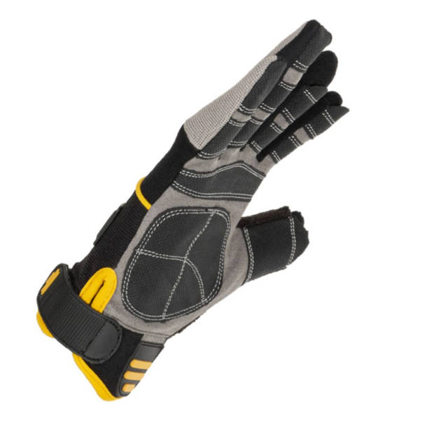 Dewalt Werkhandschoenen DPG24L 3-vingers - 3 Vingers - One Size - Schuim Padding - Bescherming en Comfort