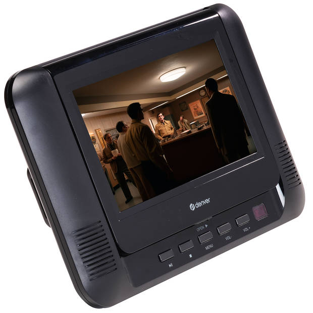 Denver Draagbare DVD Speler Auto - 7 inch - 2 schermen - Incl. Hoofdsteunhouder - MTW793