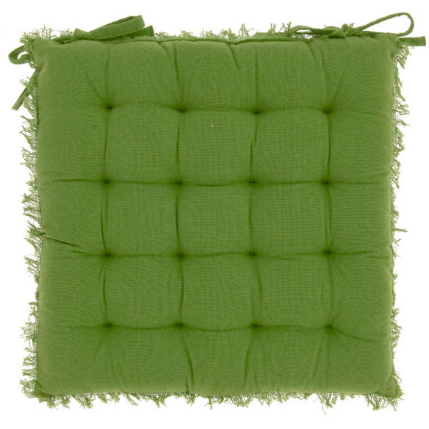 Unique Living - Kussen Blanes - 40x40cm - Forest Green