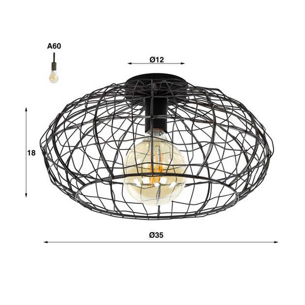 Hoyz - Plafondlamp 1L Connect