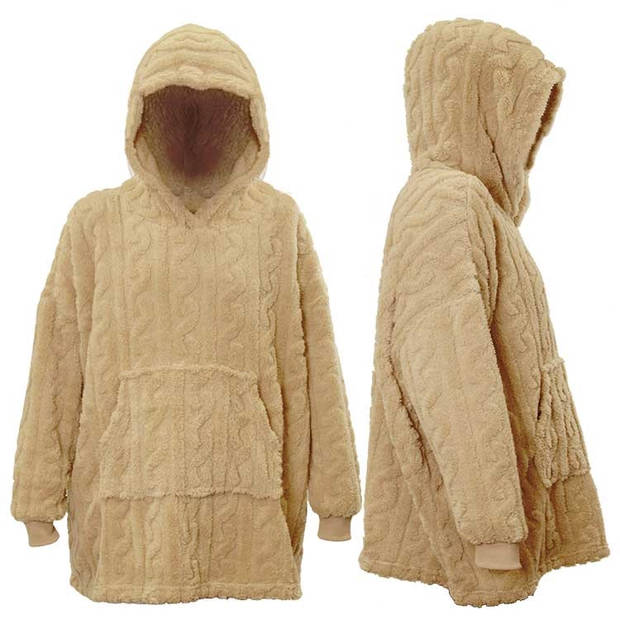 Unique Living - Hoodie Pleun - 70x50cm - Latte