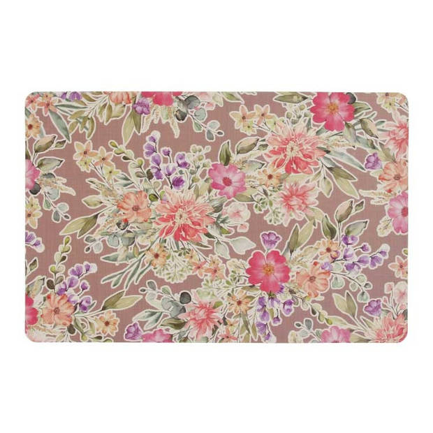 Unique Living - Placemat Flowers - 43,5x285cm - Flower