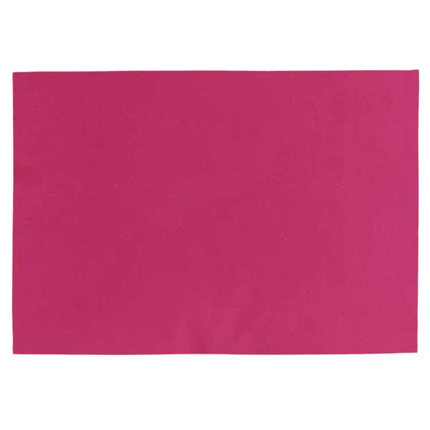 Unique Living - Placemat Fonz - 33x48cm - Fuchsia