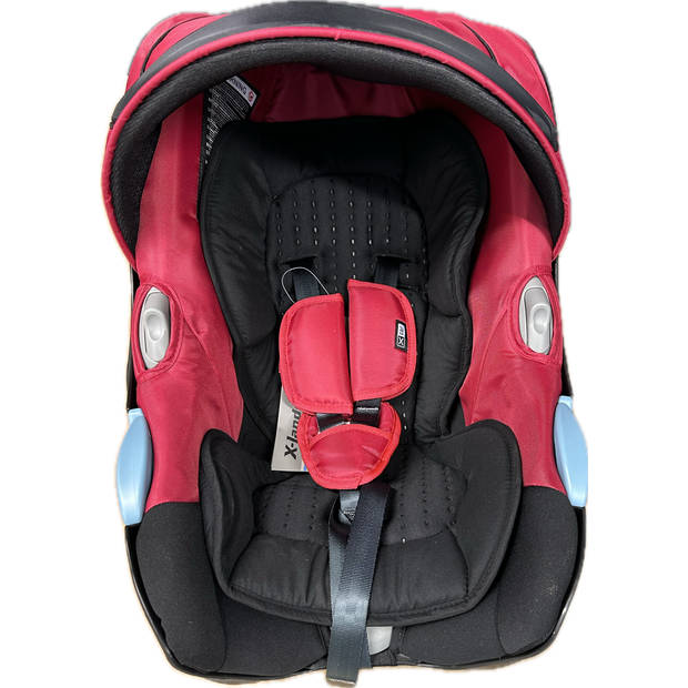 X-Lander Xcar rood autostoel voor 0 tot 13 maanden: veilig en comfortabel reizen met je baby
