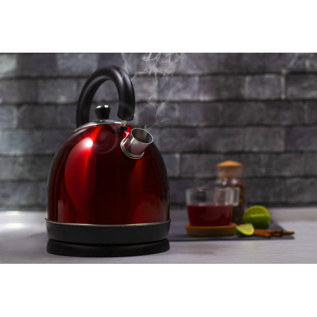 Berlinger Haus 9334 - Waterkoker - Burgundy line - 1.8 liter - Rood