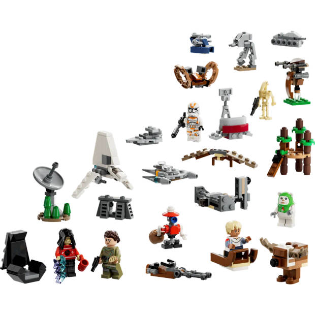 LEGO - Star Wars - Adventkalender 2023 - Set met 24 Cadeautjes