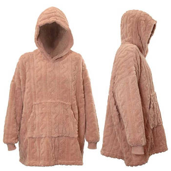 Unique Living - Hoodie Pleun - 70x50cm - Old Pink