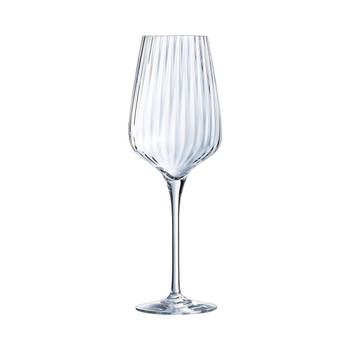 Set van bekers Chef&Sommelier Symetrie Wijn Transparant Glas 550 ml (6 Stuks)