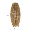 DKNC - Staande lamp Walfred - Papier - 28x28x58cm - Natuurlijk