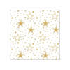 Ambiente servetten 20 stuks night sky gold/white