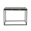 Hoyz Collection - Haltafel (KD) Black And Gold - Massief Teakhout