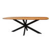 Hoyz Collection - Eetkamertafel Arhus Solid 215cm - Acaciahout - 6 personen